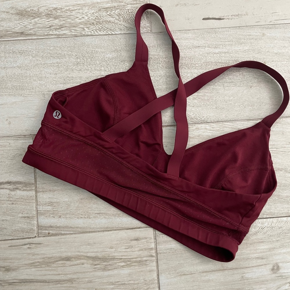 Lululemon crop bra. Size 8.